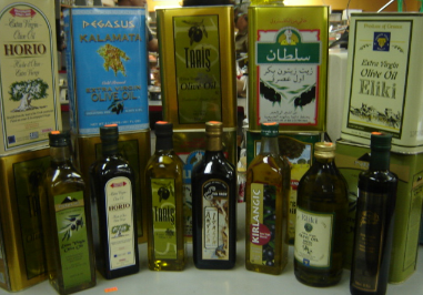Various Olive Oils
